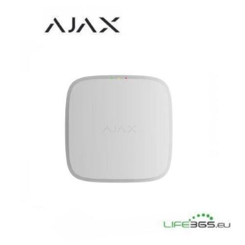 AJAX EN54 FIREPROTECT (SMOKE/SOUNDER) -RILEVAT. FUMO WIRELESS CON SIRENA BIANCO